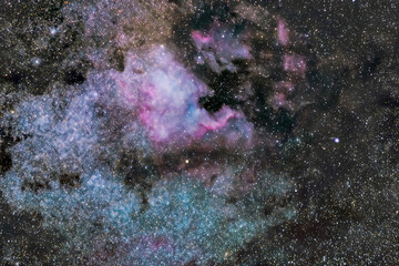 Pink North America Nebula 