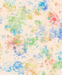 color splatter background