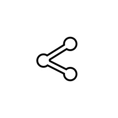 Share icon vector