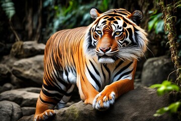 Obraz premium tiger in the jungle