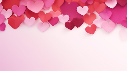 Amazing Valentines Day Background Banner