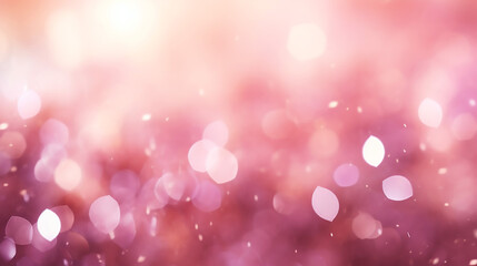 Fantastic Abstract Blur Pink Glitter Sparkle Defocused Bokeh