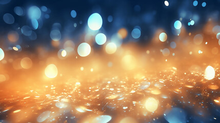 Obraz premium Amazing Beautiful Abstract Shiny Light and Glitter Background