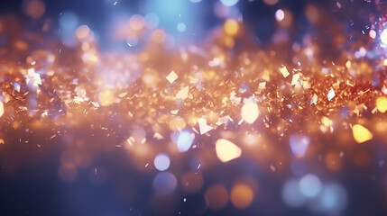 Beautiful Elegant Abstract Shiny Light and Glitter Background
