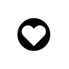 Love icon vector