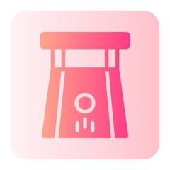 bowling lane gradient icon