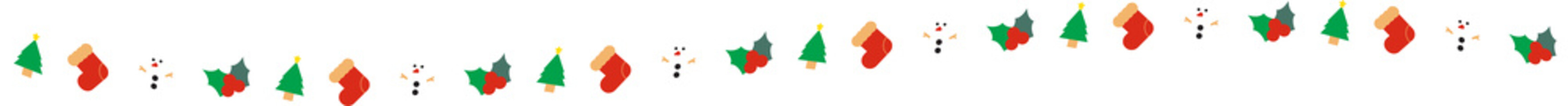 The Christmas boarder line for holiday concept.