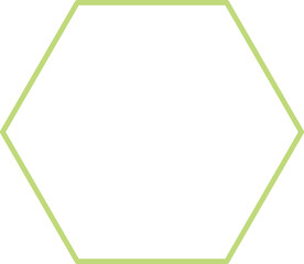 hexagon shape for geometric studying in children