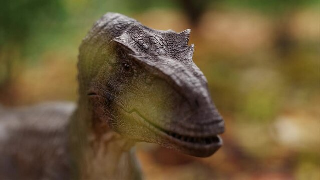 A Velociraptor in a 3D animation