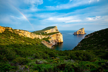 Fototapeta na wymiar Natural Park of Porto Conte - Sardinia - Italy