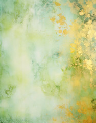 Green & Gold Backdrop, Background, Wall Art, Decoupage Background
