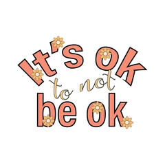 positive lettering t shirt design illustration