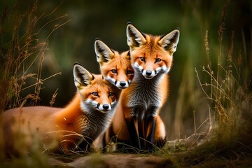 red fox vulpes