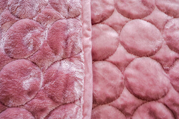 質感違いのマイクロファイバー生地