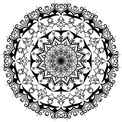 Mandala art background