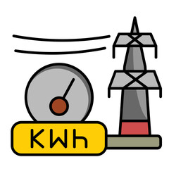 Net-Metering Icon