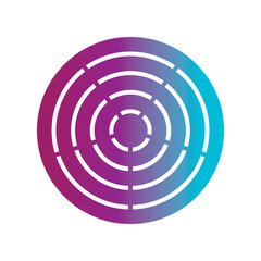Colorful Gradient Circles logo