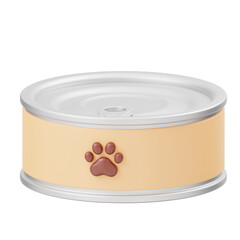 Pet Food Can 3D Icon