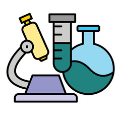 Lab Equipment Icon