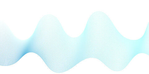 Abstract blue blend waves lines futuristic technology background. Modern blue flowing wave lines and glowing moving lines. Futuristic technology and sound wave lines background.