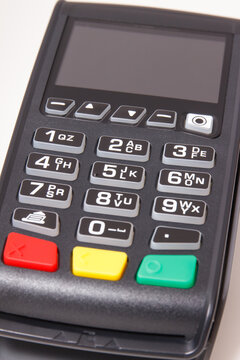 Payment terminal, credit card reader using for cashless paying