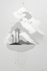 The art of cloud mountain 