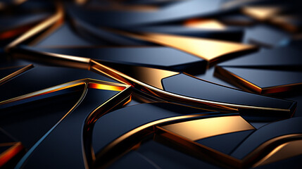 metallic texture adding sleek and futuristic element - obrazy, fototapety, plakaty