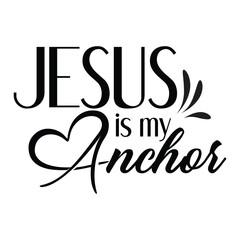 Christian Faith. Typography for print or use as poster, card, flyer or T Shirt