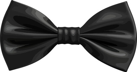 Black bow tie clip art