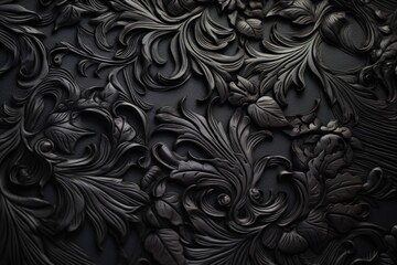 Abstract black background	