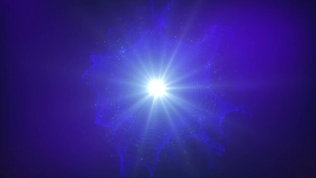 Awakening the Third Eye or Ajna Chakra Symbol-Vibrant 4K Video Animation