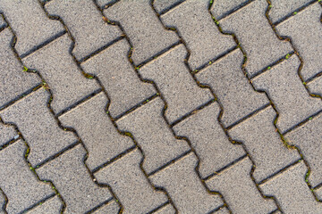 Obraz premium Concrete paving stones as a background.