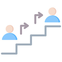 Succession Planning Flat Icon