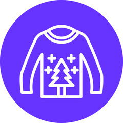 Vector Design Sweater Icon Style