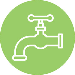 Vector Design Faucet Icon Style