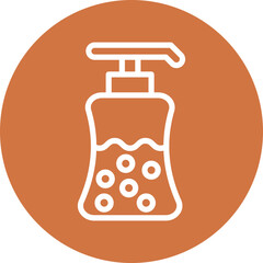 Vector Design Soap Bottle Icon Style