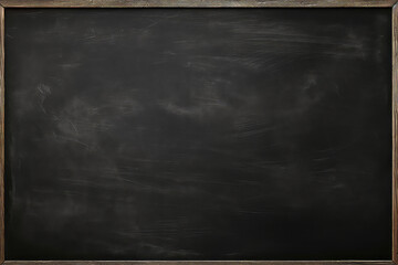 Chalkboard Background, Suitable For Educational Or Artistic Purposes