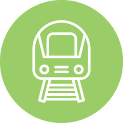 Vector Design Train Icon Style