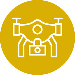 Vector Design Drone Icon Style