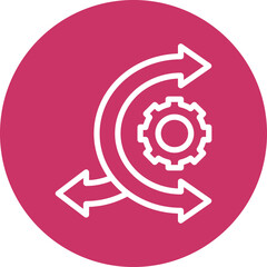 Vector Design Agile Icon Style