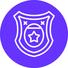 Vector Design Crest Icon Style