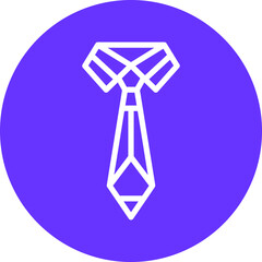 Vector Design Tie Icon Style