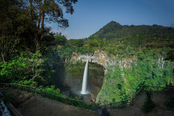 Coban Sriti is one of the beautiful waterfalls located in pronojiwo Lumajang, Indonesia.