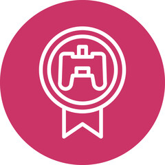 Vector Design Game Reward Icon Style
