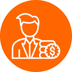 Vector Design Broker Dealer Icon Style