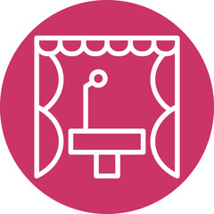 Vector Design Stage Planing Icon Style