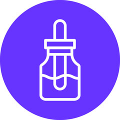 Vector Design Dropper Bottle Icon Style