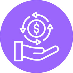 Vector Design Money Back Guarantee Icon Style