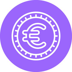 Vector Design Euro Icon Style