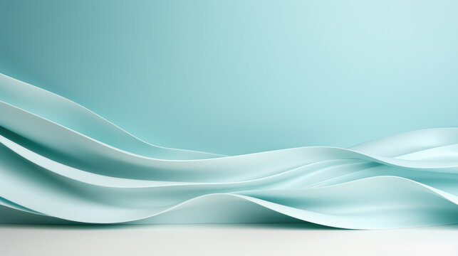 Abstract curved wave background , luxury simple color and elegant background © Atchariya63
